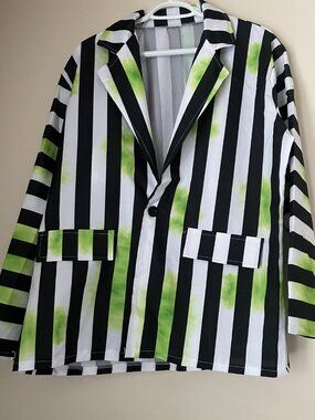 Beetlejuice Inspired Striped Suit Set